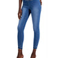 Calças jegging jeans femininas de cintura média, azul, tamanho 10, da INC International Concepts