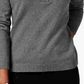 Karen Scott Suéter Henley Feminino de Algodão Cinza Tamanho - PL
