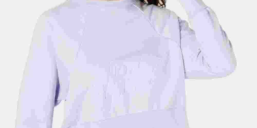 Moletom Nike Dri Fit Get Fit Feminino Roxo Tamanho P