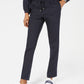 Calça jogger feminina Tommy Hilfiger de linho azul, tamanho 8