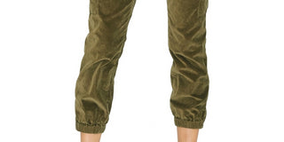 Calça jogger cargo Sanctuary Mia de algodão elástico feminina, verde, tamanho X-S