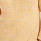 Suéter feminino com acabamento em ponta estilo &amp; co, dourado, tamanho 0X