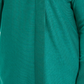 JM Collection Suéter feminino plus size com amarração e gola alta, verde, tamanho 3X