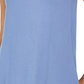 Regata feminina estilo swing fit azul tamanho pequeno