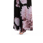 Vestido formal feminino Slny, preto, com cinto, strass, floral, sem mangas, estilo halter, maxi fit + flare, tamanho 16, médio, vermelho, tamanho 16