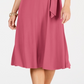 Vestido midi com cinto feminino Charter Club, rosa, tamanho pequeno, extragrande