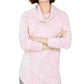Suéter feminino estilo &amp; co com gola alta, tamanho PP, roxo