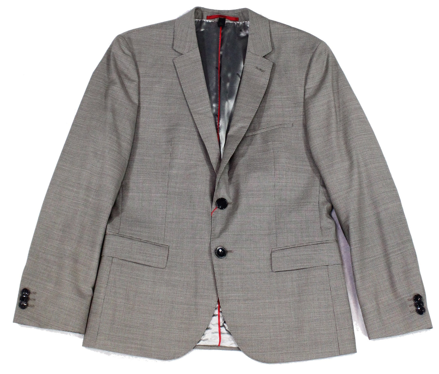 Terno Masculino Hugo Boss Blazer Longo Separado Extra Slim Fit Bege Tamanho 42