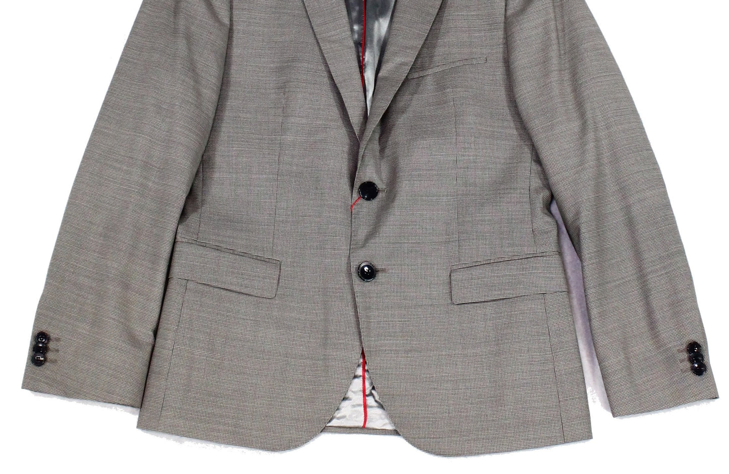 Terno Masculino Hugo Boss Blazer Longo Separado Extra Slim Fit Bege Tamanho 42