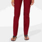 Calça skinny Chelsea Tummy Control feminina Charter Club, tamanho 8, vinho