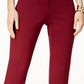 Calça skinny Alfani feminina Petite Hollywood vermelha tamanho 2 Petite