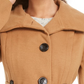 Casaco Madden Girl Junior com cinto e saia, amarelo, tamanho pequeno