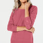 Karen Scott Suéter Feminino Otomano com Ponto Rosa Tamanho PS/M