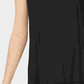 Camiseta feminina com decote em V e acabamento em renda da INC International Concepts, preta, tamanho X-S