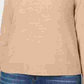 Karen Scott Suéter feminino de gola alta, tamanho P, marrom