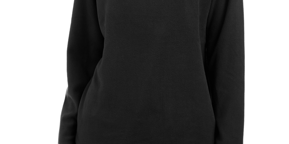 Moletom esportivo feminino Karen Scott, preto, tamanho médio
