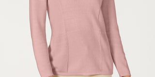Karen Scott Suéter Feminino Patchwork com Ponto Rosa Tamanho XXG