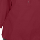 Polo Karen Scott Plus Size de Algodão Manga 3/4 Feminina Vermelha Tamanho 0X
