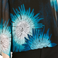 Blusa feminina Alfani Petite com mangas bufantes, azul-marinho - PS