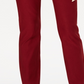 Calça feminina Charter Club Cambridge Skinny com controle de barriga, vinho, tamanho 6
