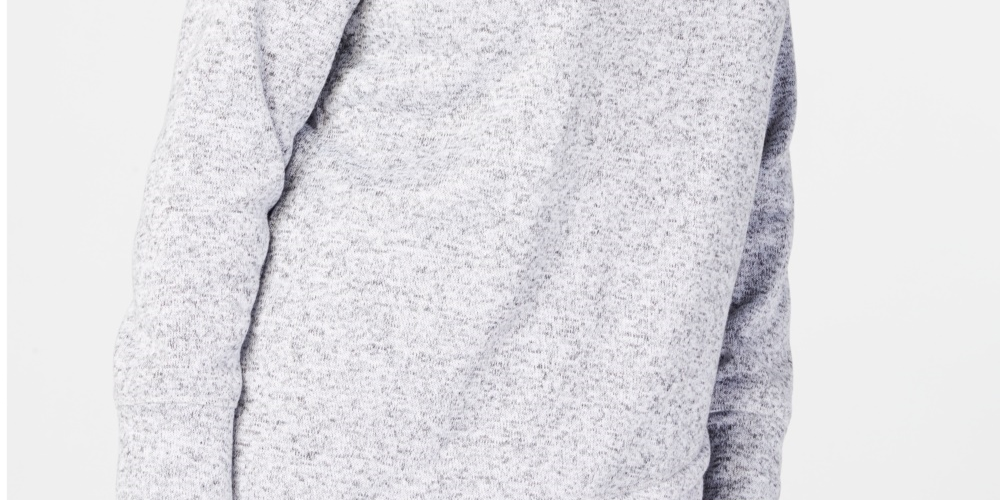 Suéter feminino Ideology Plus Size com gola alta, branco, tamanho 1X