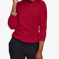 Karen Scott Suéter Feminino com Tachas e Gola Simulada Vermelho Tamanho XS