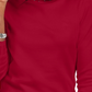 Karen Scott Suéter Feminino com Tachas e Gola Simulada Vermelho Tamanho XS