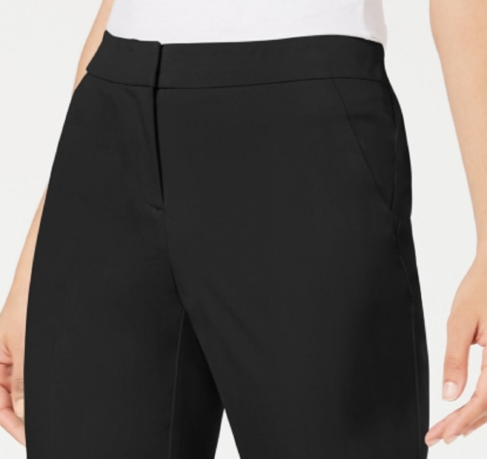 Calça Capri Feminina Alfani Preta Tamanho 2 Petite