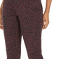 Jeans skinny feminino com estampa animal e curvas Style &amp; Co, vermelho, tamanho 8, pequeno
