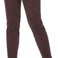 Jeans skinny feminino com estampa animal e curvas Style &amp; Co, vermelho, tamanho 8, pequeno