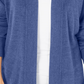 Karen Scott Cardigan Feminino Frente Aberta Azul Tamanho Pequeno
