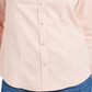 Camisa feminina de veludo cotelê de algodão com botões Charter Club, rosa, tamanho pequeno e pequeno