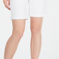 Shorts femininos Charter Club com controle de barriga e punho, tamanho 8, branco, pequeno