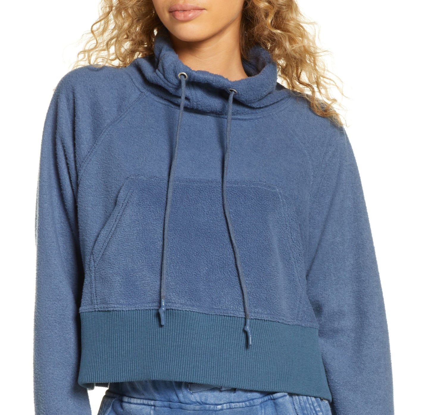 Moletom Westlake Feminino Free People Azul Marinho Tamanho Médio