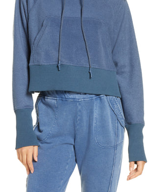 Moletom Westlake Feminino Free People Azul Marinho Tamanho Médio