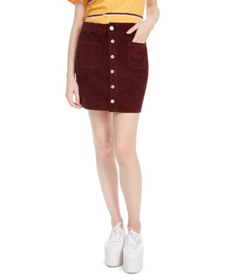 Dickies Women's Corduroy Mini Skirt Brown Size 1