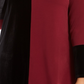 Túnica feminina Alfani Plus Colorblock assimétrica vinho tamanho 2X