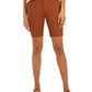 Bermuda feminina Style &amp; Co marrom tamanho 8