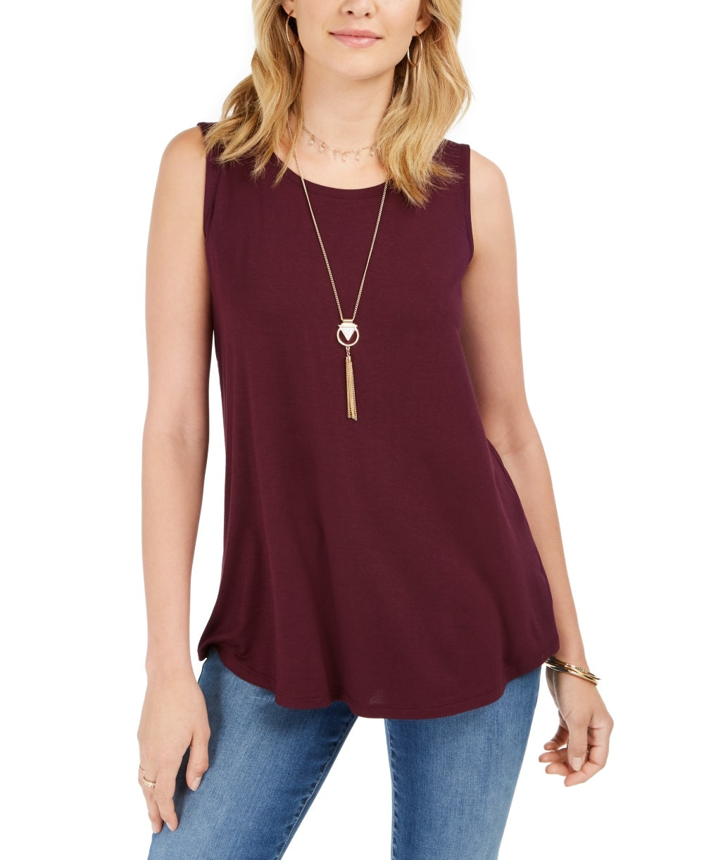 Regata feminina estilo swing-fit roxa tamanho pequeno