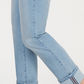 Calça jeans feminina com controle de barriga e punho Charter Club, azul, tamanho 18