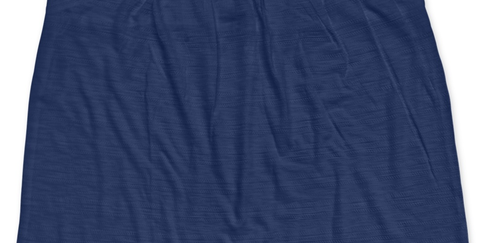 Regata feminina com alças largas bordadas estilo &amp; co, azul, tamanho extrapequeno