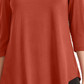 JM Collection Top feminino de ombro descoberto, tamanho médio, vermelho, grande
