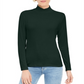Blusa feminina com gola falsa, verde, tamanho M, da Style &amp; Co