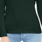 Blusa feminina com gola falsa, verde, tamanho M, da Style &amp; Co