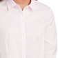 Camisa feminina clássica com botões frontais, rosa, tamanho 14, Charter Club