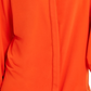 Camisa feminina Alfani com botões, vermelha, tamanho X-G