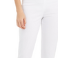 Calça feminina com cadarço e controle de barriga, tamanho grande, branca, da coleção JM