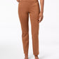 Calça Ponte Feminina Cambridge Pull-On Charter Club Marrom Tamanho 14S