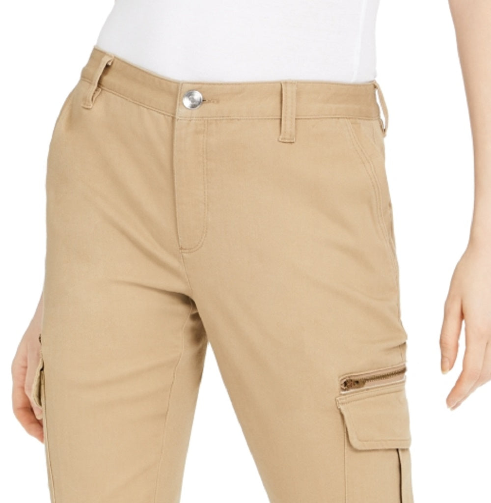 Calça skinny feminina INC International Concepts, marrom, tamanho 12, pequena