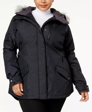Jaqueta Columbia Penns Creek Plus Size Feminina Carvão 3X